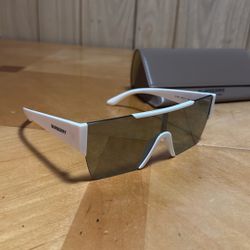 Authentic Burberry White Sunglasses 