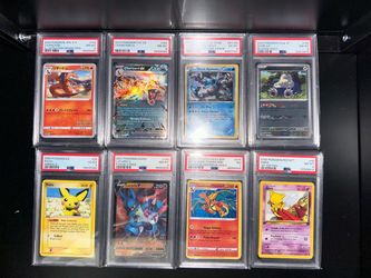 119 Pokemon PSA Slabs