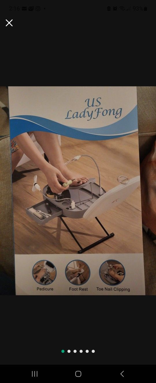 Pedicure Foot Rest