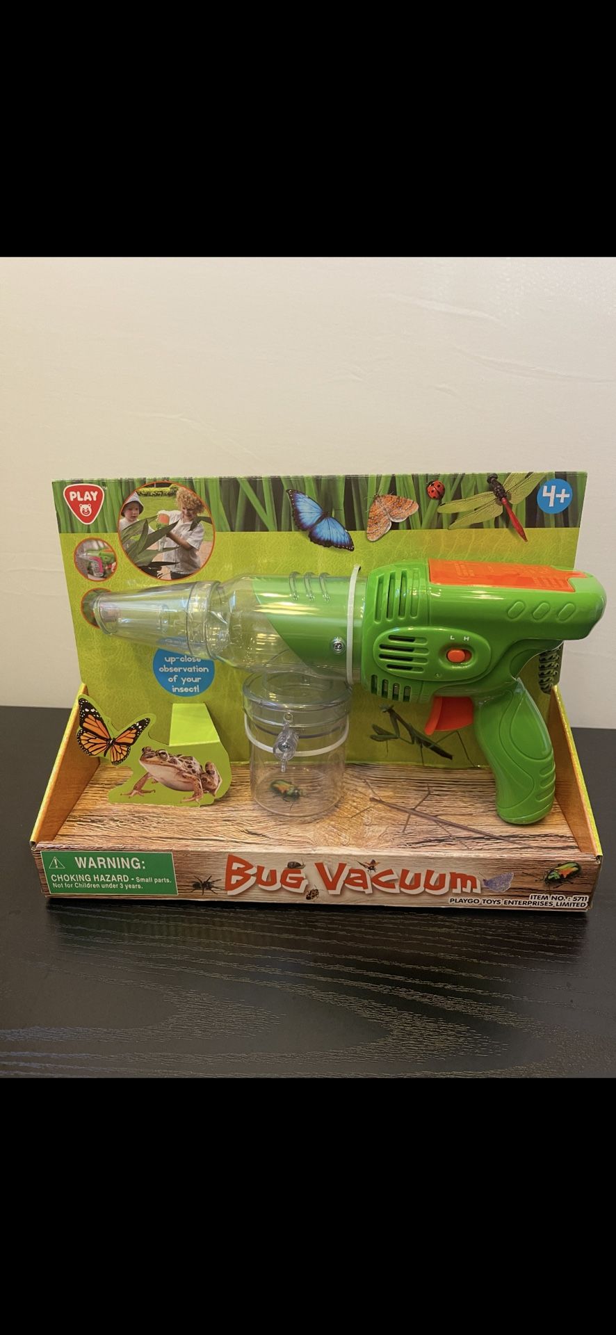 PLAY Bug Vacuum for Kids, Bug Catcher kit for Kids, Eco-Friendly Bug Suction Toy