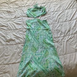 Medium Green Summer Dress 