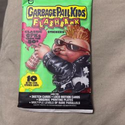 Sealed Pack 2010 GARBAGE PAIL KIDS SERIES 1 FLASHBACK