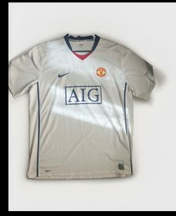 Manchester united Soccer jersey Nike white camiseta futbol