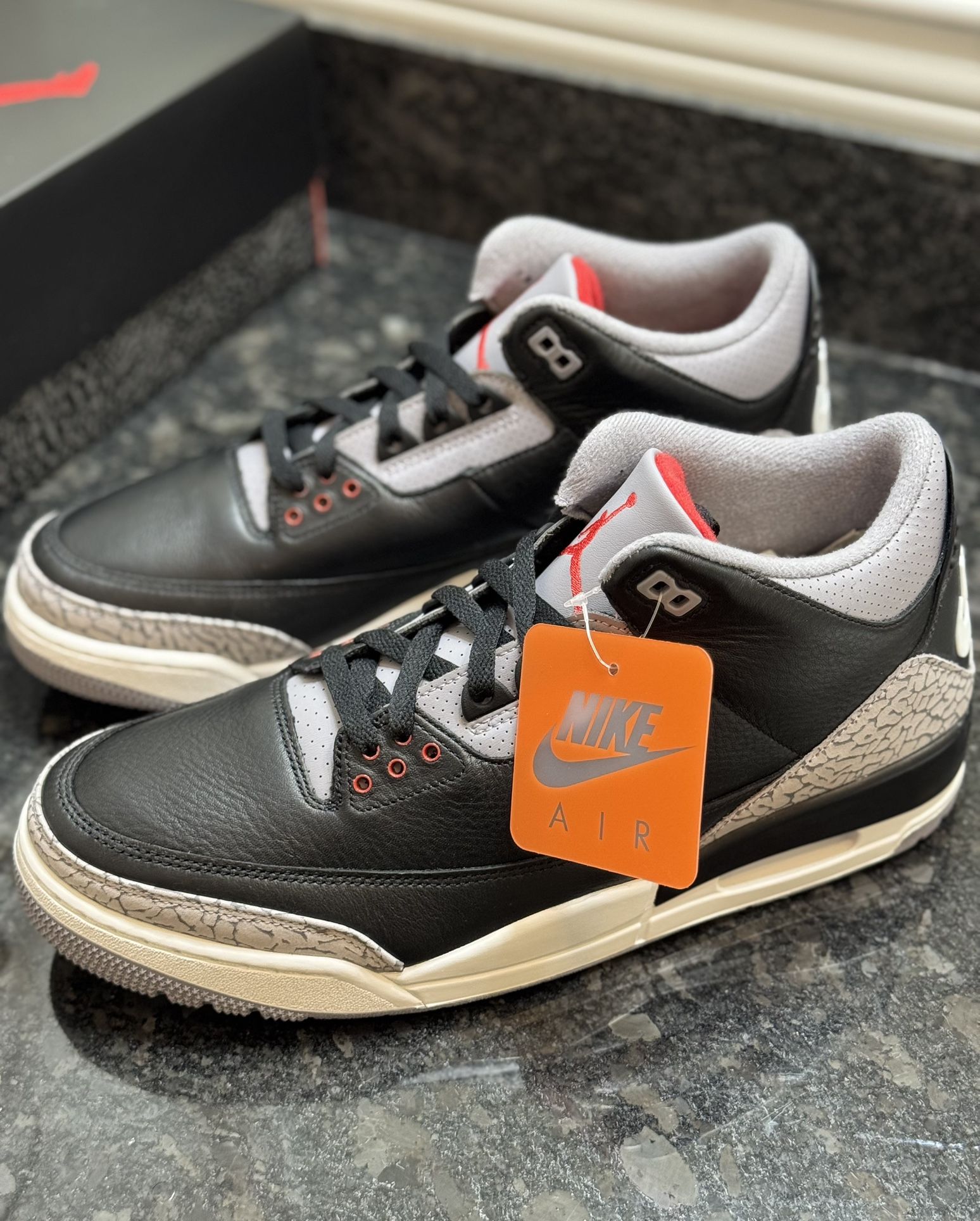 Air Jordan 3 Retro “Black Cement” 2024