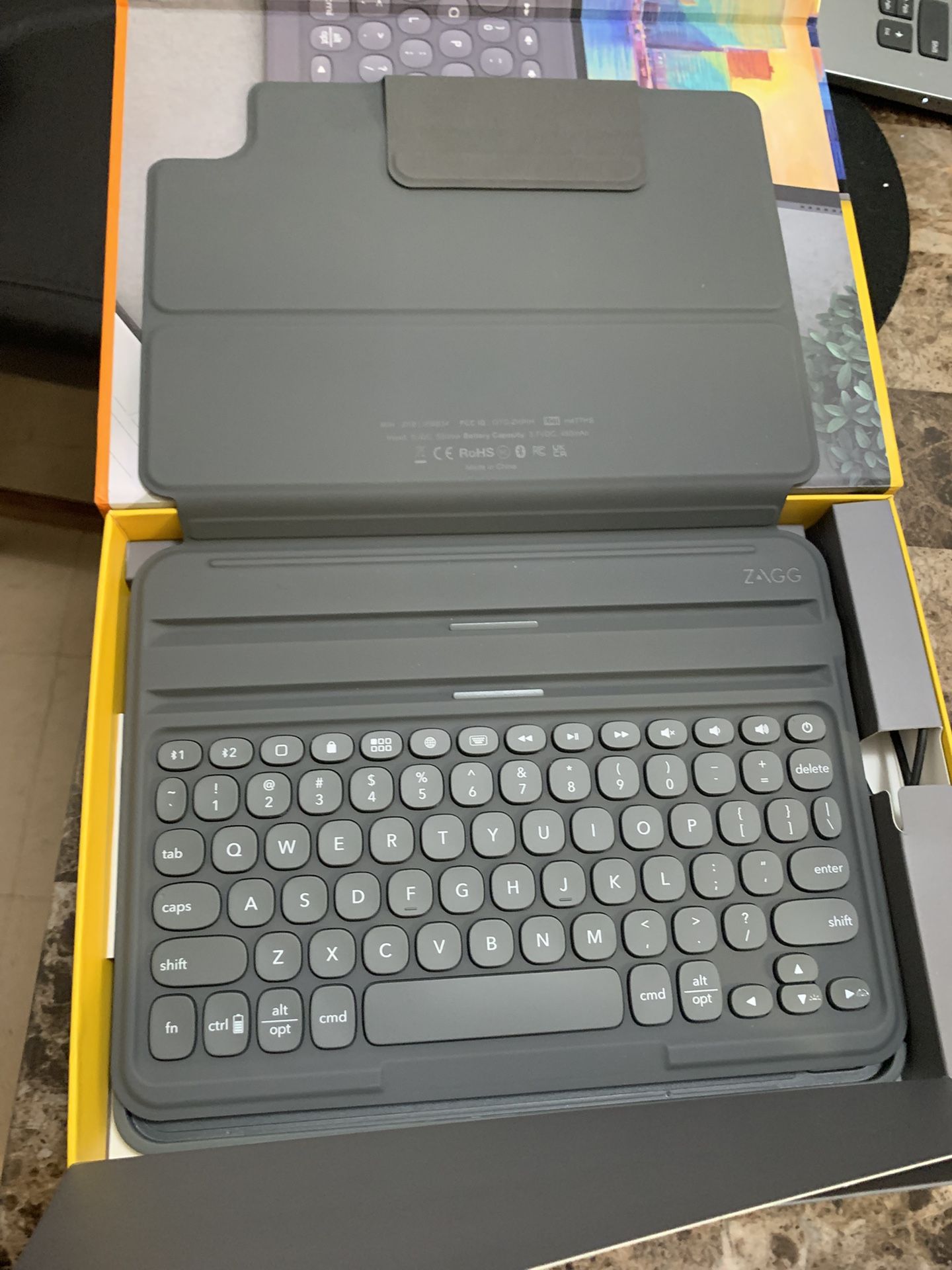 ZAGG Pro Keys Wireless Keyboard Case for iPad 10.2” (Gen 7-9)