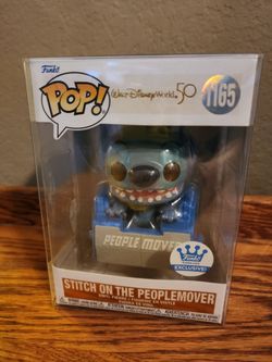 Funko POP! Disney Stitch on the Peoplemover  (#1165), Vaulted, Retired