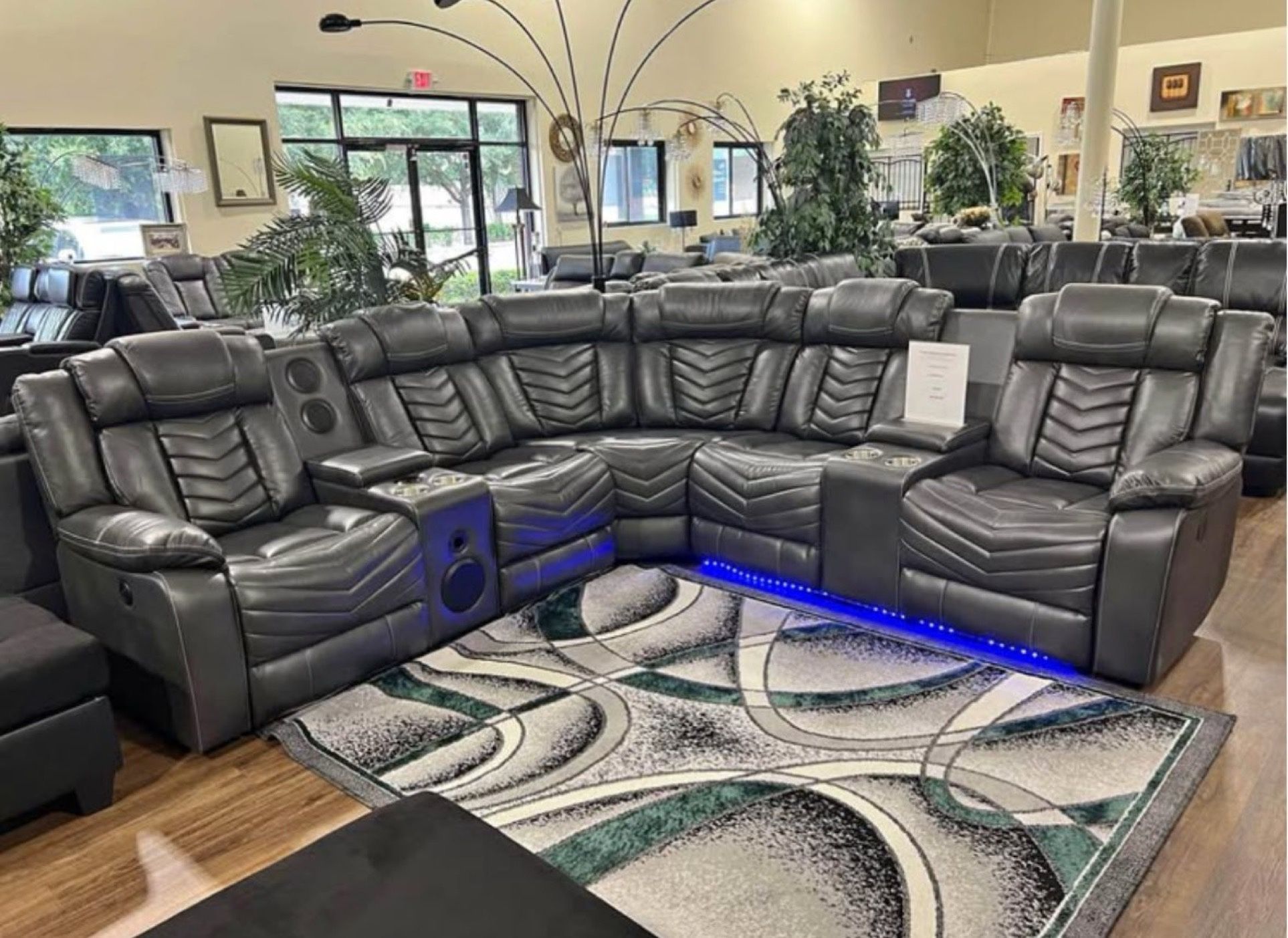 Power Reclining Sofa In Stock For Fast Delivery