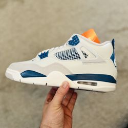 Air Jordan Retro 4 Military Blue Size 11