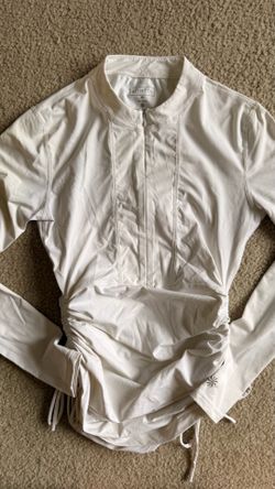 Athleta xs cinch long sleeve half zip womens