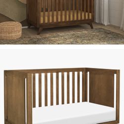 Davici 3 In 1 Crib Walnut