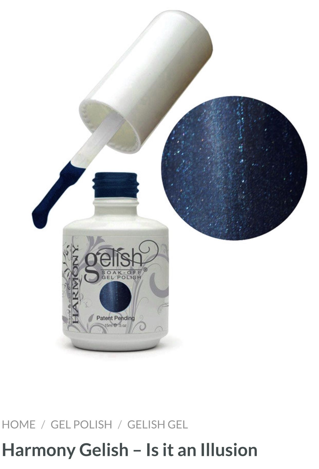 Harmony Gelish Gel Nail Polish - Is it an Illusion 15ml