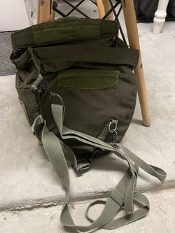 Vintage Military Bag And Misc 