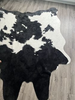 Cow Print Rug