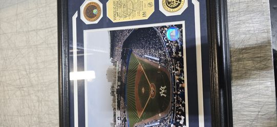 Commemorative photo of Yankee Stadium