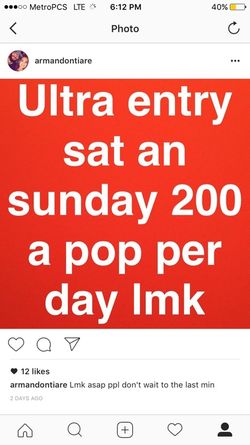 Ultra music festival