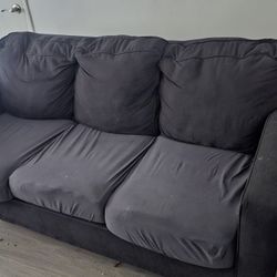 Gray Couch Sleeper 3 Seat. 