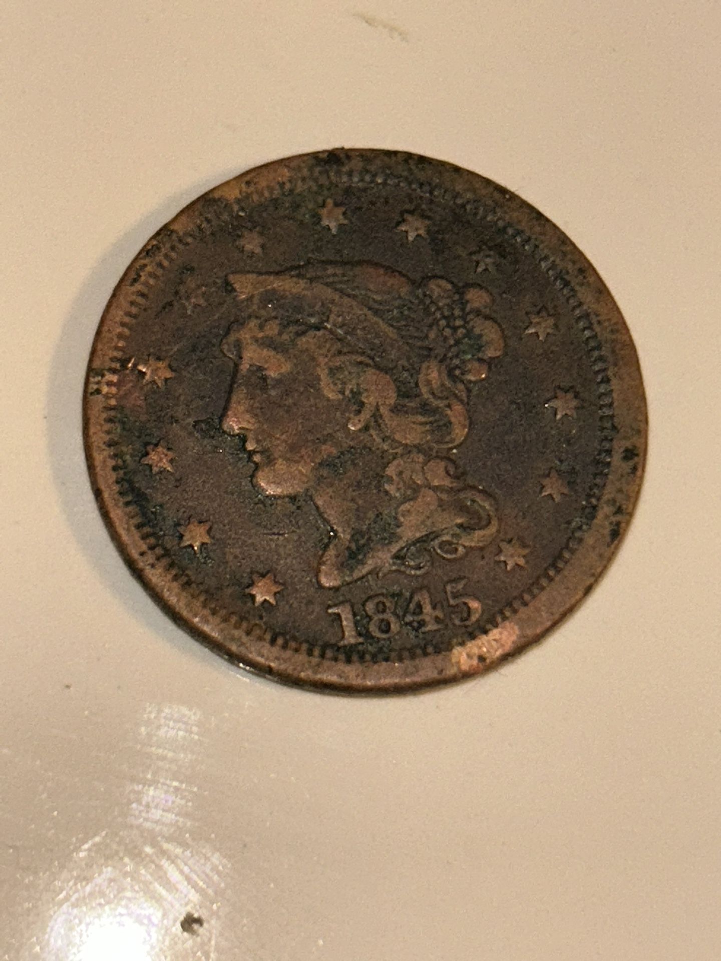 1845 Penny