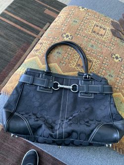 Coach purse black