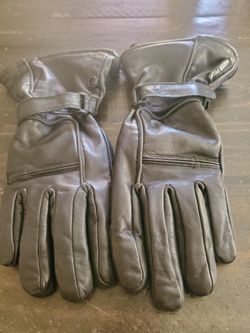 Men Motorcycle Leather Motorcycle Gloves