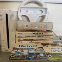 Nintendo Wii Console - Game Bundle
