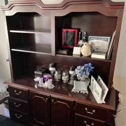 Hutch And Matching Desk