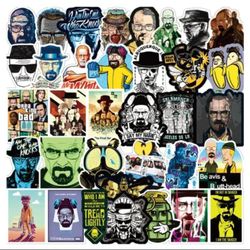 50pcs Breaking Bad Stickers 