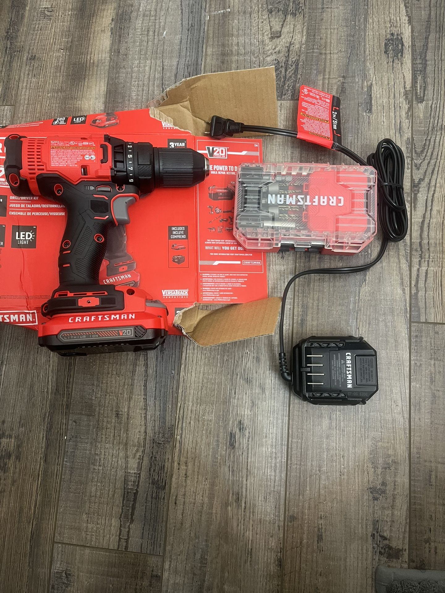 CRAFTSMAN V20 20-Volt MAX 1/2-in Cordless Drill