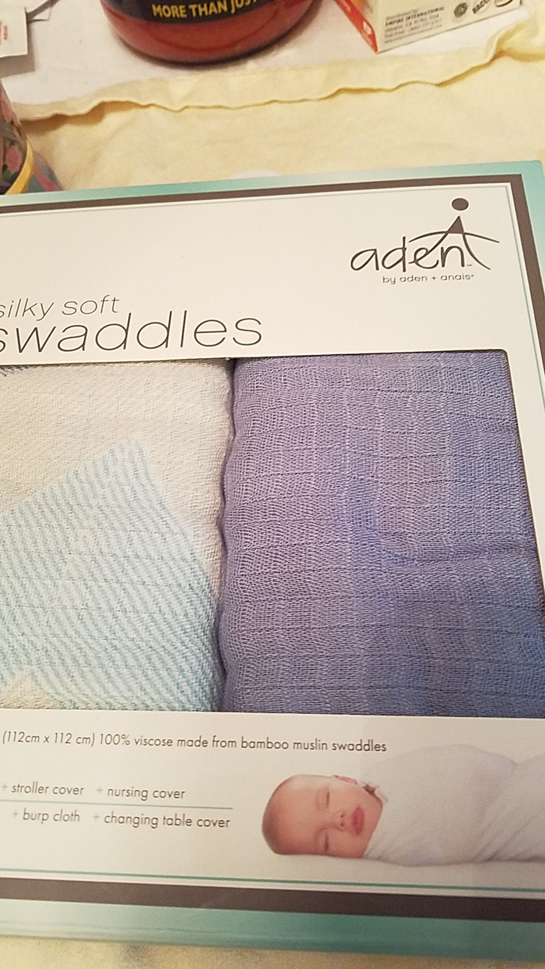Silky soft swaddles