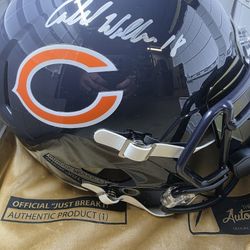 Bears Caleb Williams Autographed Helmet