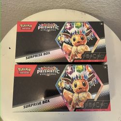 Prismatic Evolutions Surprise Box 