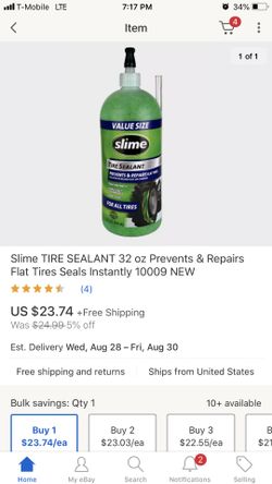 Tire sealant