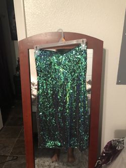 Dress sequence tube dress