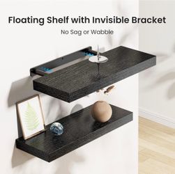 Floating Shelves (Black) 3pc