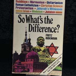 So What's the Difference? by Fritz Ridenour