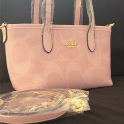 Pink Coach Purse 
