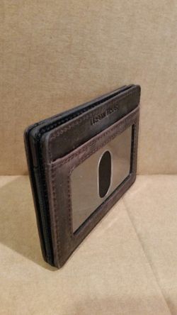 Premium leather wallet.