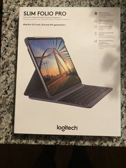 Logitech Slim Folio Pro 12.9inch 3rd & 4th Generation 