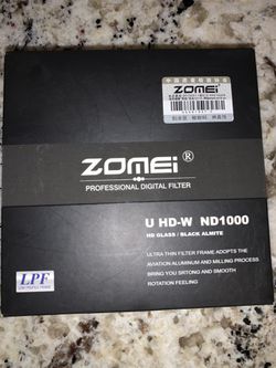 Zomei U HD-W ND1000 Professional Digital Filter