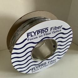 FLYPROFiber- Outdoor Armored Fiber Patch Cable, OM3 LC to LC Fiber Cable, Industrial TPU, Direct Burial, Duplex Multimode, 10GB/40GB 50/125um, Uniboot