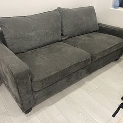Love Seat / Sofa Dark Gray
