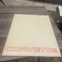 Brochure Corvette  