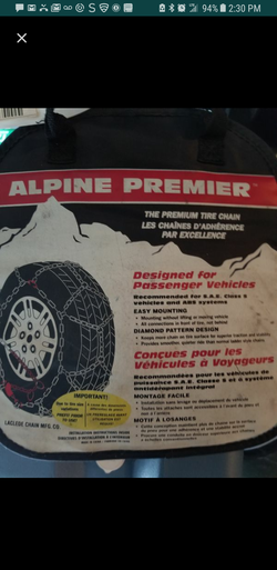 Tire chains snow chains for Volkswagen jetta