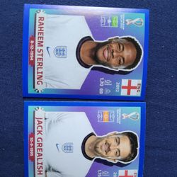 World Cup Sterling And Grealish Panini 10$ C/u
