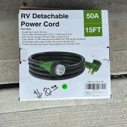 RV Detachable Power Cord