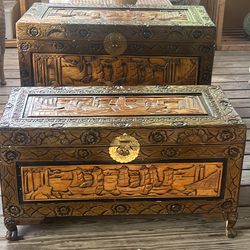 Chinese Camphor Chests (2)