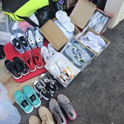 Many nice shoes, Jordan's and bikes and more. Make offer for 1 or all