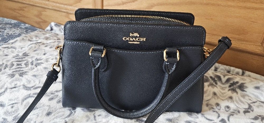 Original Coach mini Darcie shoulder purse