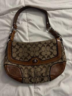Chelsea Coach Monogram Shoulder Bag