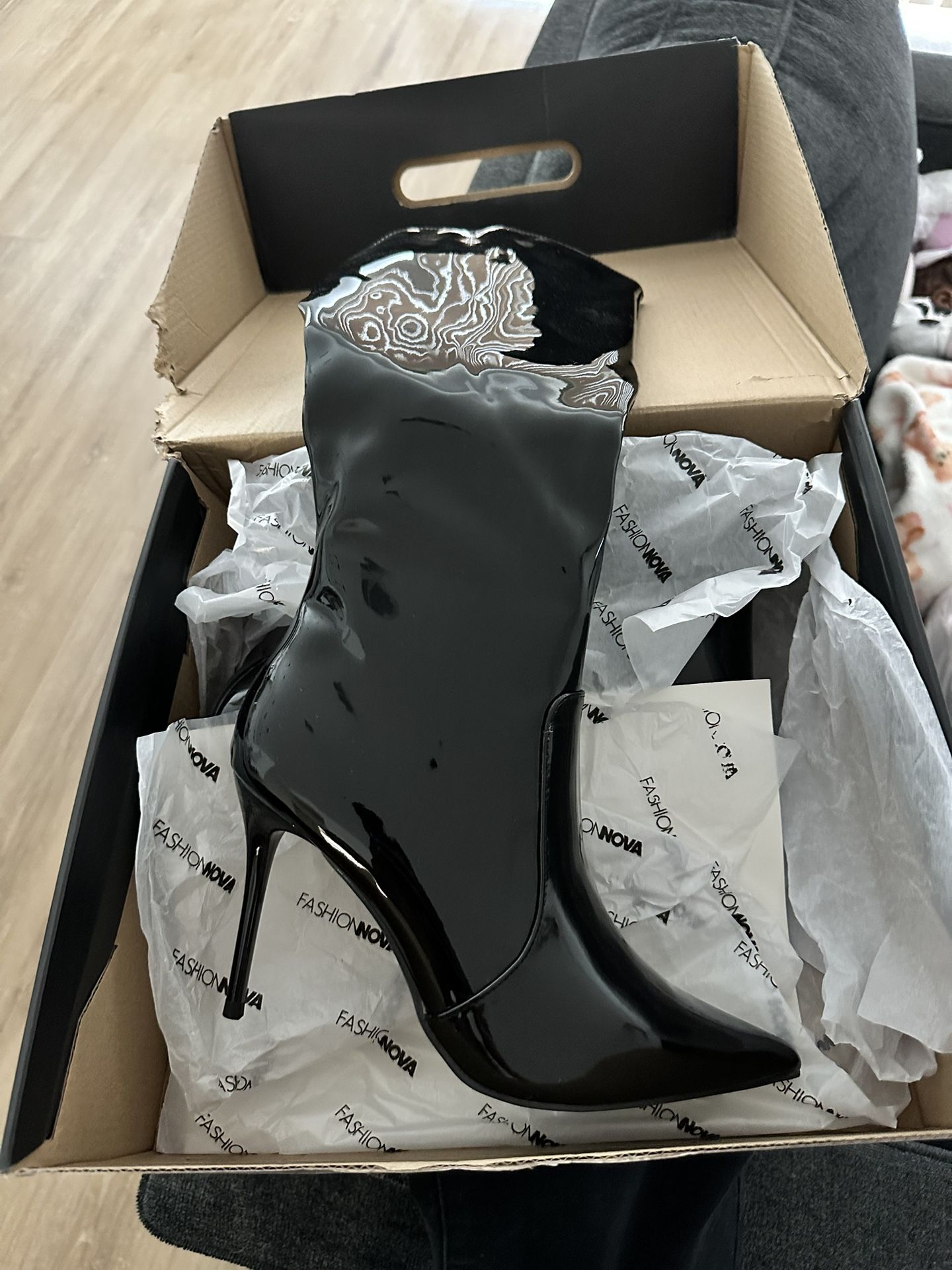 Black Calf Boots