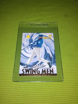 Ken Griffey Jr. Baseball Card - 1995 Pinnacle Swing Man #304